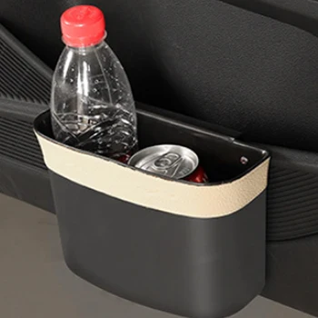 Automobilių šiukšliadėžės Automobilio sėdynės atlošo kabinti talpinimo Paslėptas saugojimo krepšys Multi-funkcija saugojimo kibirą prekes