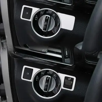 Automobilių Žibintų Jungiklio Mygtuką, Apdailos gaubtas, skirtas Mercedes Benz A B C E GLK GL ML Klasės W176 W246 W204