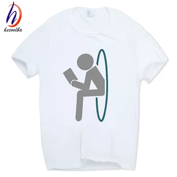 Azijos dydis 2020 m. Vyrai Moterys Spausdinimo Portalo logotipą, Juokingi marškinėliai trumpomis rankovėmis O-Kaklo Streetwear Vaizdo Žaidimas Marškinėlius HCP506