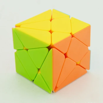 BabeLeMi Stickerless Svyravimo Jin'gang Nerijos Magic Cube Ašis Greičio Įspūdį Kubeliai Švietimo Žaislai Vaikams, Vaikai