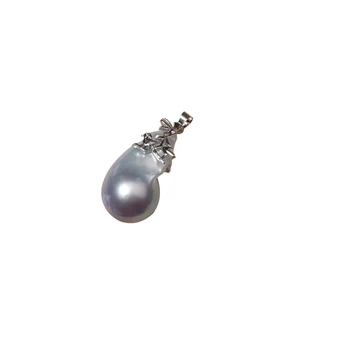 Baroko Perlas S925 Skiedra Netaisyklingos Formos Prarasti Karoliukų, skirta 