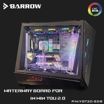 Barrow YGT20-SDB, Kelių Lentų Be Win Tou 2.0 Atveju, Intel CPU Water Block & Vieno / Dviejų GPU Pastatų