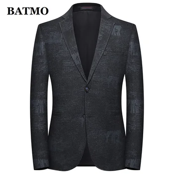 BATMO 2019 naują atvykimo rudenį aukštos kokybės spausdinta laisvalaikio švarkas vyrams,vyriški švarkai,plius dydis M-XXXL 205