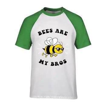 Bitės Mano Bros Juokinga Vyrų T-Shirt 2019 Medvilnės Vaikino Dienos Dovana Tees Užsakymą Topai Marškinėliai Mielas bitės Drabužiai