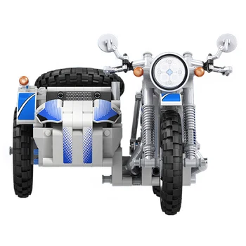 Biuro įranga Policijos Motociklo Modelio Blokai 550 Gabalas Plytų Berniukai Gimtadienio Dovana vaikams, Žaislai Vaikams