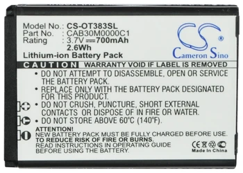 Cameron Kinijos baterija 252, 262, 352, Qwerty 650, Touch 540