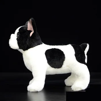 Candice guo pliušinis žaislas įdaryti lėlės animacinių filmų gyvūnų modeliavimas šuo pug prancūzų buldogas Aliaskos Malamute gimtadienio dovana 1pc