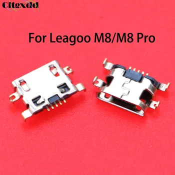 Cltgxdd 1PCS Už Leagoo M5 M5 Plius M8 M8 Pro Ryklys 1 Maitinimo Įkrovimo lizdas kištukinis Lizdas kištukinis Sujungiklis, Mini Micro USB Lizdas Pakeitimo