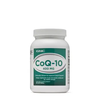 COQ-10 400 MG 60 Softgels Kofermentas Q-10 (Natūralus) ,palaiko širdies sveikatą, palaikyti sveiką širdies ir kraujagyslių sistemą