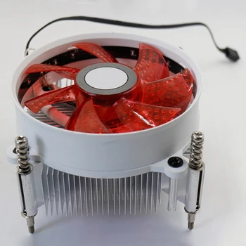 CPU Aušintuvo LED Šviesos 9cm Fan 1366 Stalinis Kompiuteris Tylus Aušintuvas