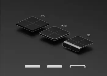 Cristal templado 5D Completo iPhone SE 2020 M. VISIŠKAI KLIJAI Borde negro - Gynėjas pantalla de curvo pegamento