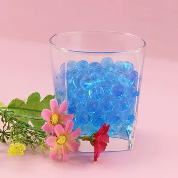 Crystal dirvožemio vandens lašai hidrogelio gelio polimeras sėklos srauto purvo augti kamuolys karoliukai vaikų žaislas kamuolys
