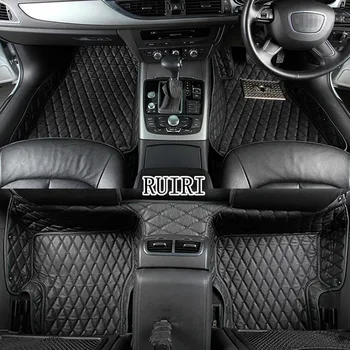 Custom pilną automobilio grindų kilimėliai + bagažo skyriaus kilimėlis Dešinėje Ratai, Lexus GX 470 7 sėdimos vietos 2009-2002 vandeniui kilimai GX470 2005
