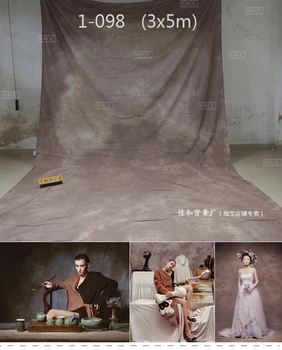 CustomTye-Mirti Muslino vestuvių backdrops fotografija,medvilninio audinio, fotografija tapetai fotografijos studija kalėdų šeimos 1098