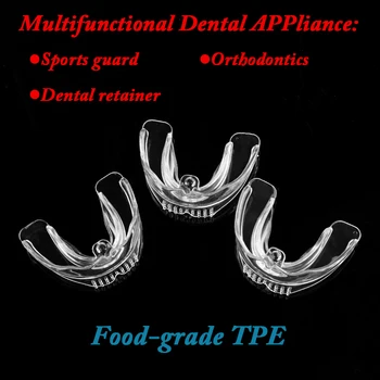 Dantų Silikoninis Ortodontinis Petnešos Aparatas, Petnešos Derinimas Treneris Dantų Laikiklis Bruxism Burnos Apsaugą Dantų Tiesinimo Priemonė