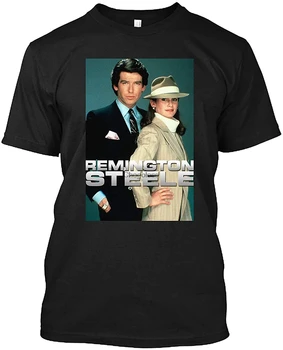 Dfhyerdtgtwesr Remington Steele 80S Tv Serialas Parodyti Dėvėti Išvaizdą Marškinėlius Dovanų Tee Vyrams