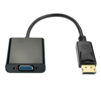 DisplayPort (DP) į VGA Adapteris, 10 Paketą, Auksu Display Port Vyrų ir Moterų Suderinama su Kompiuteriu, Staliniu PC