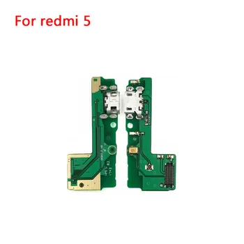 Dock Jungties Kištuką Valdybos Micro USB Įkrovimo lizdas Flex Kabelis Juostelę Xiaomi Redmi 5 USB Valdyba