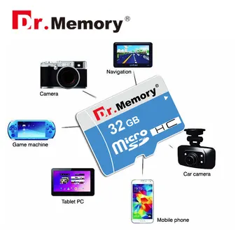 Dr. 64GB atminties Stick XC Realias galimybes mėlynosios Kortelės Atminties Class10 TF 8G 16G 32G Su Adapteriu