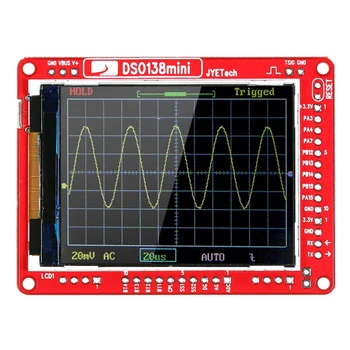 DSO138 Mini Pre-lituojamas Skaitmeninių Elektroninių Mokymosi Praktinių Profesinių SMD Dalys TFT LCD Bandymo 