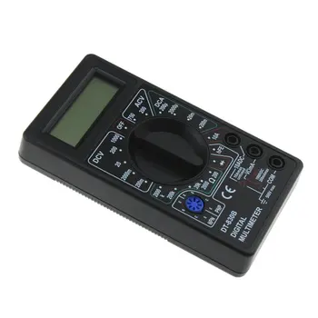 DT830B Mini Multimetras LCD Skaitmeninio Multimetro Už Volt Amp Ohm Testeris, Matuoklis Voltmeter Ammeter Apsauga nuo Perkrovos