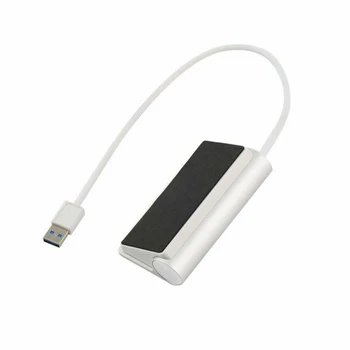 Duomenų Perdavimo Adapteris, Skirtas PC Nešiojamas Expander Kompiuterių Priedai 4 Port 5Gbps Nešiojamų Patvarus Didelio Greičio USB3.0 Hub Biuras