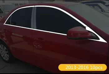 Dėl Mazda 6 2003-2016 Aukštos kokybės nerūdijančio plieno automobilio langą dekoratyvinės juostelės anti-scratch apsauga, automobilių reikmenys