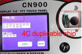 EH1 Cloneable Elektroninių Kopijuoti 4C Chip TANGO (TP06/19)