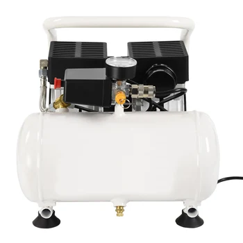 Elektros Įrankių Nešiojamų Airbrush Spray Mini Oro Kompresorius Profesinės Svorio Pašarų Dvejopo Veiksmų Stūmoklinis Oro Kompresorius