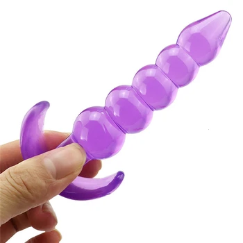 Erotinių Produktų Minkšto Silikono Analinis Butt Plug Dildo Realistiškas Penis Prostatos Massager Dick Žaislas Suaugusiems-G-spot Sekso Žaislas, skirtas Moters