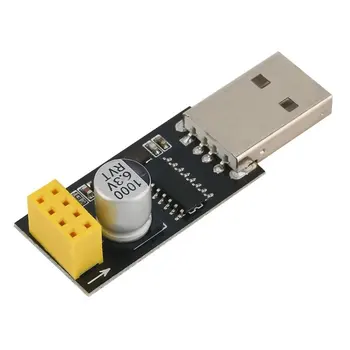 ESP01 Programuotojas Adapteris UART GPIO0 ESP-01 ESP-01S Adaptaterr CH340G USB ESP8266 Serijos Belaidžio Wifi Developent Valdybos Modulis