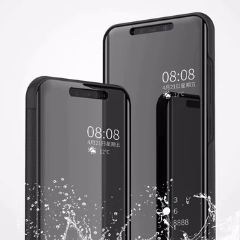 Espelho Da Aleta Caixa Ar Telefone Para Samsung Galaxy S20 FE Ultra 5G S10e S10 S9 Plus S8, S7 Borda S6 S 20 10 9 8 7 6 S20plus S