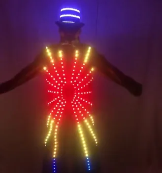 Etapo rezultatų kostiumas naktinis klubas veiklos kostiumų, šokio šviesos įranga