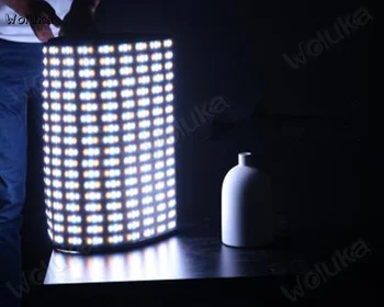Falconeyes LED spalvinga fotografijos lempa, RGB medžiaga lempos spalvų vaizdo fotografavimo lemputė RX - 736 CD50 T07