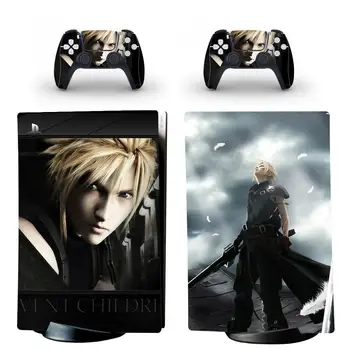Final Fantasy PS5 Digital Edition Odos Lipdukas, Decal Padengti 5 PlayStation Konsolės ir 2 Kontroleriai PS5 Odos, Vinilo Įklijos