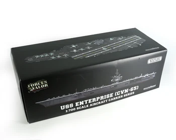 FOV 1/700 Masto Karinių Modelis Žaislai USS Enterprise KPN-65 lėktuvnešis Diecast Metal Karo Modelio Žaislų Kolekcija