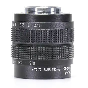 Fujian 35mm f/1.7 APS-C VAIZDO Objektyvas+adapteris žiedas+2 Makro Žiedas NIKON1 Mirroless Kamera J1/J2/j3 skyrius/J4/J5