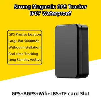 G11 Automobilių Ilgai 90days Budėjimo Laikas Stiprūs Magnetiniai Transporto priemonių GPS Tracker SOS GPS Wifi LBS Locator