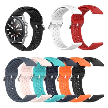 Galaxy watch3 41mm R850/45mm R840 /Huawei -GT Išmaniųjų Laikrodžių apyrankės Apyrankės Sporto silikono dirželis 20/22MM