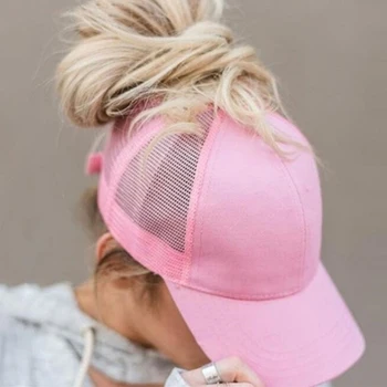 GAOKE 2020 nauji plaukai surišti į uodegą beisbolo kepuraitę vasaros moterų reguliuojamas black hat nepatogus bžūp atsitiktinis medvilnės mergina Snapback akių bžūp
