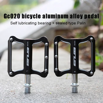 GC020 Dviračio Pedalus Aliuminio Lydinio Dviračių Pedalus Universalus Sulankstomas Kalnų Dviračių Pedalus Kelių MTB, BMX Dviračių Priedai