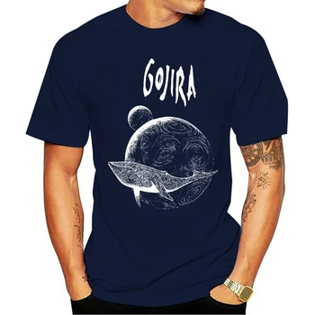 Gojira Plaukioja Banginis Marškinėliai Didelis Trumpomis Rankovėmis, Mados Marškinėliai Lašas Laivybos