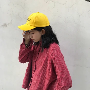 Gorras Mujer Korėjos Stiliaus Ulzzang Harajuku Mada, Gatvės, Hip-Hop Beisbolo Kepuraitę Moterų Gražių Raudonos Snapback Saulės Kepurės Kepurės