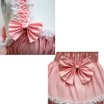 Gothic Lolita Dress Dreamful Rožinė Nėriniai Hem Saldus sijonas