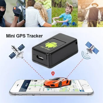 GPS Sekimo Vaikų GF08 Universaliųjų Kamera Įjungta Mini Nuotolinio Aptikimo Balso Antilost Realiu Laiku GSM/GPRS Klausymas
