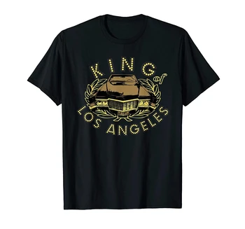 Grafinis 365 Senovinių Klasikinių Automobilių 1971 Karalius Los Andželo T-Shirt
