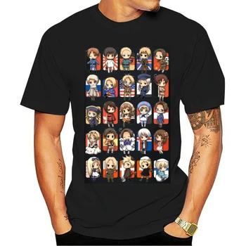 Grande tamanho hetalia grupo masculina 2043 hip-hop streetwear preto manga curta 2021 t-shirt