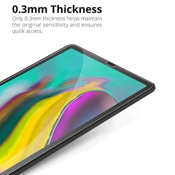 Grūdintojo Stiklo Plėvelė Samsung Galaxy Tab 10.1 2019 T510 T515 SM-T510 SM-T515 10.1 colių 9H Anti-pirštų Atspaudų Tablet guard