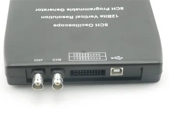 Hantek1008C 8 Kanalo KOMPIUTERIO Virtualus automobilių Oscilloscope/duomenų rinkimo kortelę/ 8 kanalų išėjimų signalų generatorius