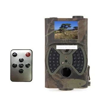 HC-300A 1.2 MP Pikselių Medžioklė Fotoaparato Skaitmeninio Laukinės gamtos Kameros, Naktinio Matymo infraraudonųjų SPINDULIŲ LED Skautų Medžioklės Kamera Su Nuotolinio Valdymo
